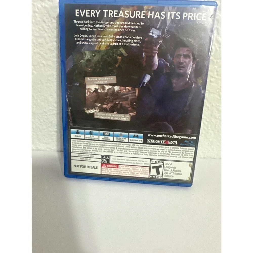 Sony uncharted thief